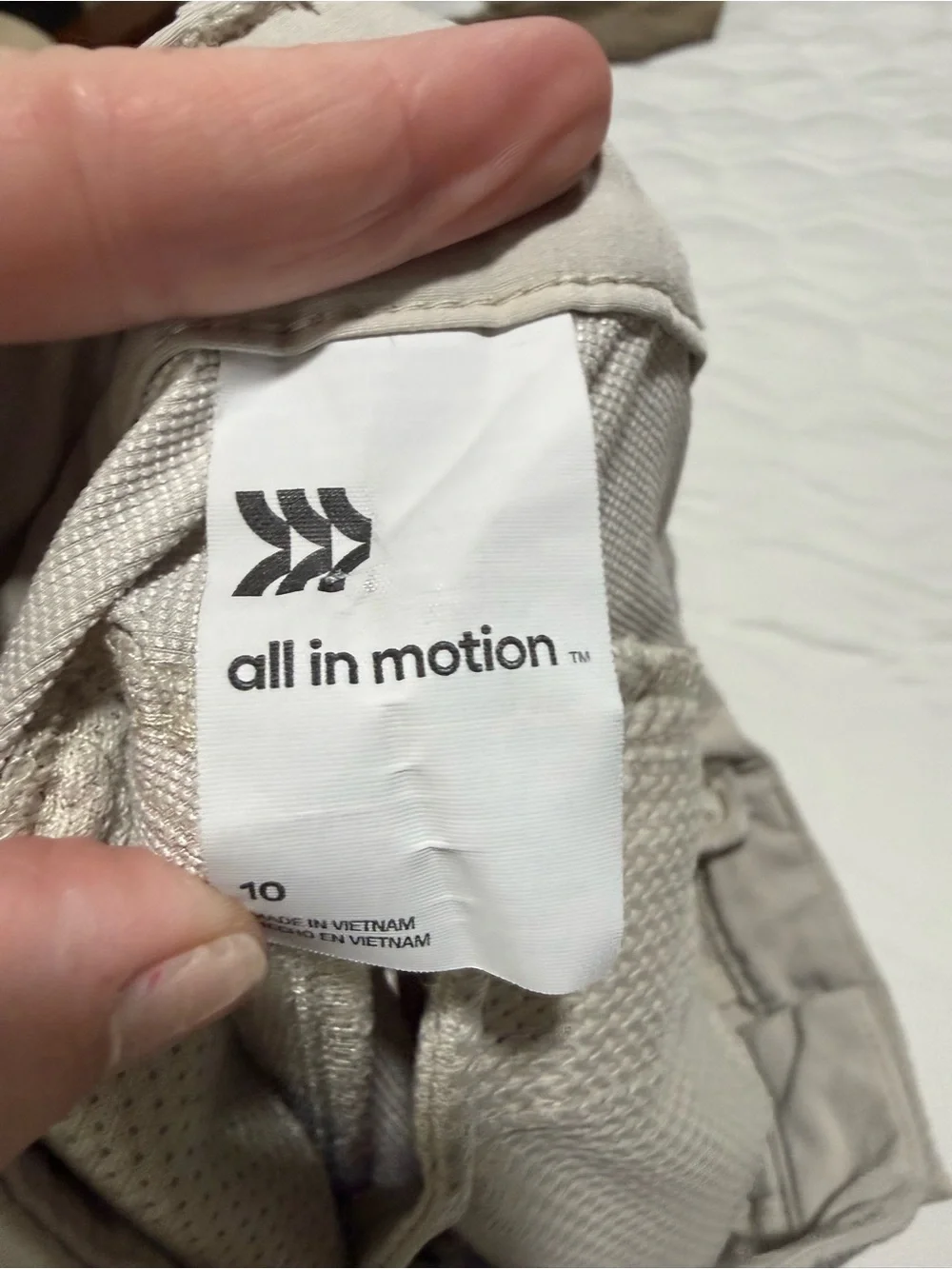 all in motion Boys Light Gray Performance Shorts